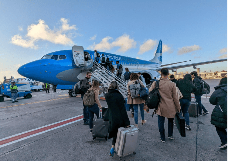 Con un 14% de aumento, Argentina registró en julio el mayor crecimiento aéreo de&nbsp;Latinoamérica