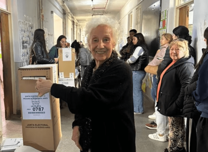 Alta para Estela de Carlotto tras ser hospitalizada por&nbsp;intoxicación