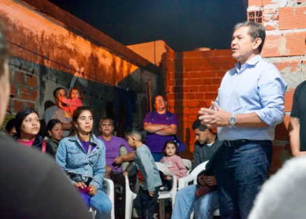 Atilio Basualdo reforzó su campaña electoral con una recorrida por el barrio Liborsi en&nbsp;Formosa
